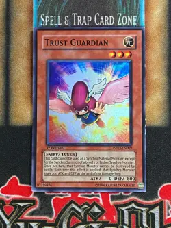 Yugioh Trust Guardian TSHD-EN009 Super Rare 1st Ed NM - Image 1