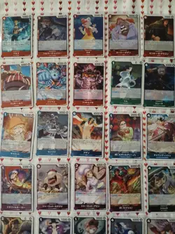 One Piece TCG Japanese Lot ×48 All Foils (No Duplicates) - Image 2