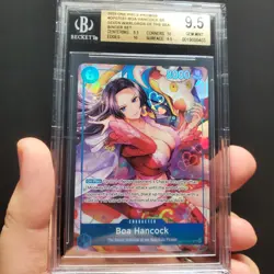 Boa Hancock - One Piece TCG OP07-051 Seven Warlords of Sea Set English BGS 9.5 - Image 1