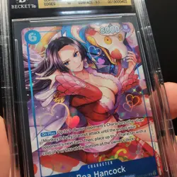 Boa Hancock - One Piece TCG OP07-051 Seven Warlords of Sea Set English BGS 9.5 - Image 2