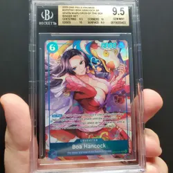Boa Hancock - One Piece TCG OP07-051 Seven Warlords of Sea Set English BGS 9.5 - Image 3