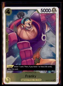 One Piece Premium Booster The Best Vol 2 Framky OP07-107 Reprint Lot 5 - Image 1