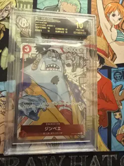 2025 One Piece Japanese Premium Collection St01-005 Jinbei C BGS 10 Black Label - Image 2