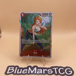 ONE PIECE Card Game Chinese Nami OP01-016 R Romance Dawn NM - Image 1