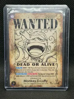 Monkey.D.Luffy (Wanted Poster) One Piece OP05-119 Emperors in the New World - Image 4