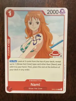 One Piece Romance Dawn Nami OP01-016 English NM - Image 1