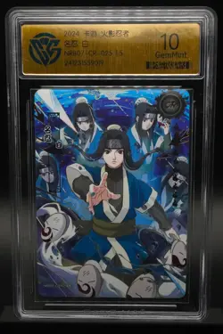 Haku NRB07-CR-025L5 Tier 2 Wave 7 Naruto Kayou Card CCG Gem Mint 10 - Image 1