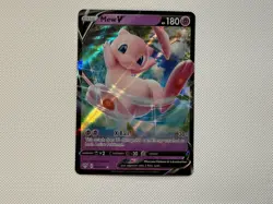 Mew V 069/189 Ultra Rare Sword & Shield Darkness Ablaze Pokemon TCG Card LP - Image 2
