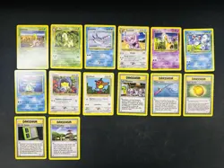 Pokemon TCG Vintage French Lot of x14 Cards Neo Gensis, NM Condition - Image 1