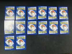 Pokemon TCG Vintage French Lot of x14 Cards Neo Gensis, NM Condition - Image 2