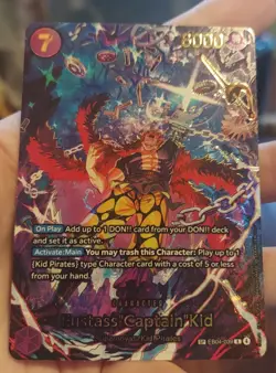 Eustass"Captain"Kid SP ENGLISH EB04-039 R NM OP14 One Piece Card Game - Image 1