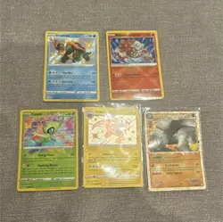 Pokemon TCG Holo Shiny Cards Lot of 5 - Image 1