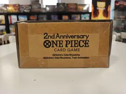 One Piece Card Game - 2nd Anniversary Japanese (Eng. Ver) Factory Sealed - Image 3