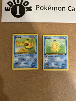 Psyduck 1st Edition Pokemon Card Lot Vintage WOTC - Image 1