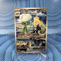 Cynthias Roserade 184/182 Destined Rivals Illustration Rare Pokemon Card 2025 NM - Image 1