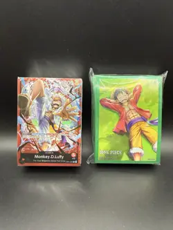 One Piece Starter Deck EX Gear 5 ST-21 Sealed Deck & Card Sleeves-NO Bonus pack - Image 1