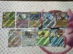 Pokemon Black Bolt And White Flare Ex Card Lot (9) - Image 1