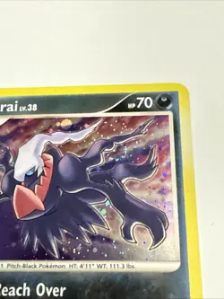 Pokemon Darkrai Holo Rare Card 3/106 Great Encounters Series LP See Photos - Image 2