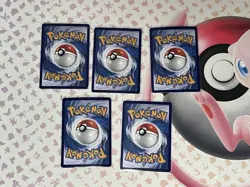 Pokemon Chinese Gem Pack Vol 2 CBB2C Eeveelution V Card Lot (5) - Image 2