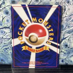 Light Jolteon Neo Destiny NonHolo No.135 Old Back Japanese Pokemon Card 2001 - Image 2