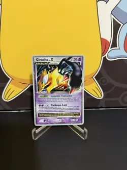 Pokemon Giratina LV.X Platinum TCG Card 2009 #124/127 LP-MP - Image 1
