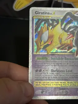 Pokemon Giratina LV.X Platinum TCG Card 2009 #124/127 LP-MP - Image 3