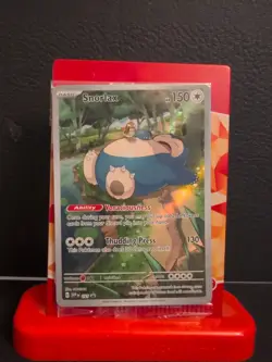 Snorlax 051 Sv: Scarlet & Violet Promo Cards Holo Sealed - Image 1