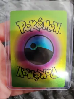 Shadow Lugia EX Rainbow Foil Fan Art Vinyl Collector Pokemon Card - Image 2
