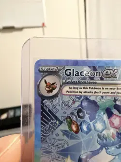 Pokemon TCG Glaceon EX Card Sir Prismatic Evolutions 150/131 Fresh NM Condition - Image 5
