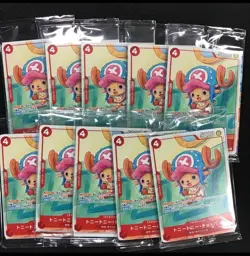Set of 10 One Piece Card Mcdonald's 2025 Promotional Card Set Japanese - Image 1
