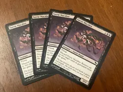 FAERIE MACABRE X4 Shadowmoor MTG Magic the Gathering Cards + Bonus Cards! - Image 1
