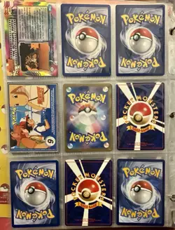 Vintage Pokemon Card Collection - No Binder Lot 5 Pages - Holo - Modern LP/NM - Image 2