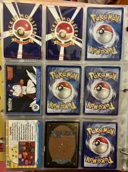Vintage Pokemon Card Collection - No Binder Lot 5 Pages - Holo - Modern LP/NM - Image 4