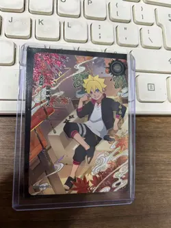 Kayou Naruto Collection Trading Card CR card Uzumaki Boruto NRB07-CR-026L5 - Image 1