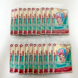20 Pack SET One Piece Mcdonald's Chopper Promo Card 2025 Japanese Sealed - Image 1