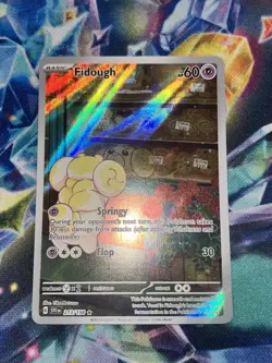 Fidough Scarlet & Violet Base Set Illustration Card 213/198 NM/M Condition - Image 1