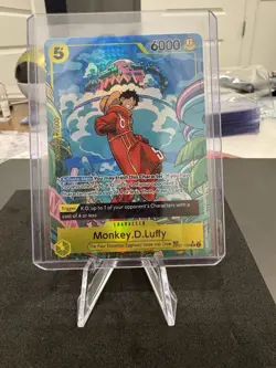 Monkey D. Luffy Treasure Rare Card PSA 10 OP07 English OP07 -109 - Image 1
