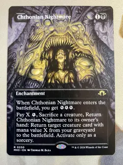 Chthonian Nightmare (Borderless) (0330) - MTG: Modern Horizons 3 (MH3) NM - Image 1