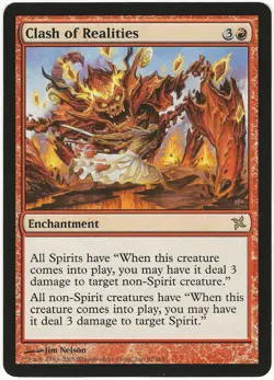 MTG Clash of Realities Betrayers of Kamigawa Rare LP - Image 1