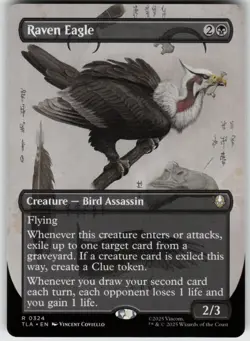 Raven Eagle (Borderless) 324 Avatar: The Last Airbender R - Image 1