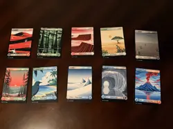 Custom Art Replacement - Dual Lands Set Playtest for MTG / Magic Commander - Image 1