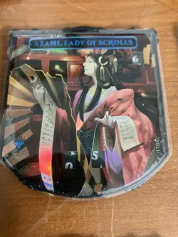 MTG Relic Tokens: Legendary AZAMI, LADY OF SCROLLS FOIL EDH Commander Magic - Image 1
