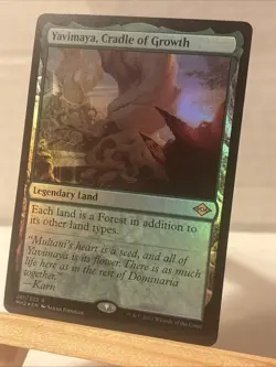 Yavimaya, Cradle of Growth Modern Horizons 2 Foil - Image 1