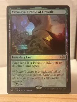Yavimaya, Cradle of Growth Modern Horizons 2 Foil - Image 2