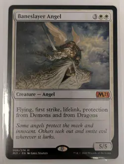 Baneslayer Angel Core Set 2021 - MTG MYTHIC - Image 1