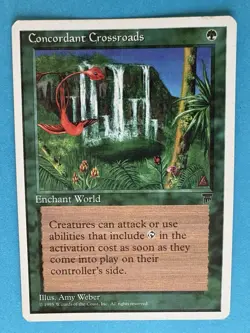 MTG: Chronicles: Concordant Crossroads: Lightly played Condition - Image 3