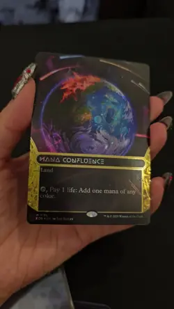 Mana Confluence Borderless Galaxy Foil Edge of Eternities Stellar Sites 0115 NM - Image 2