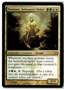 MTG Trostani, Selesnya's Voice - Return to Ravnica Heavily Played English - Image 1