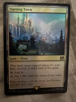Starting Town (Foil) Final Fantasy Magic: The Gathering - Image 1