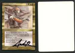 ***Bartel Runeaxe Artist Proof Signed*** MTG Legends Andi Rusu Kid Icarus - Image 1